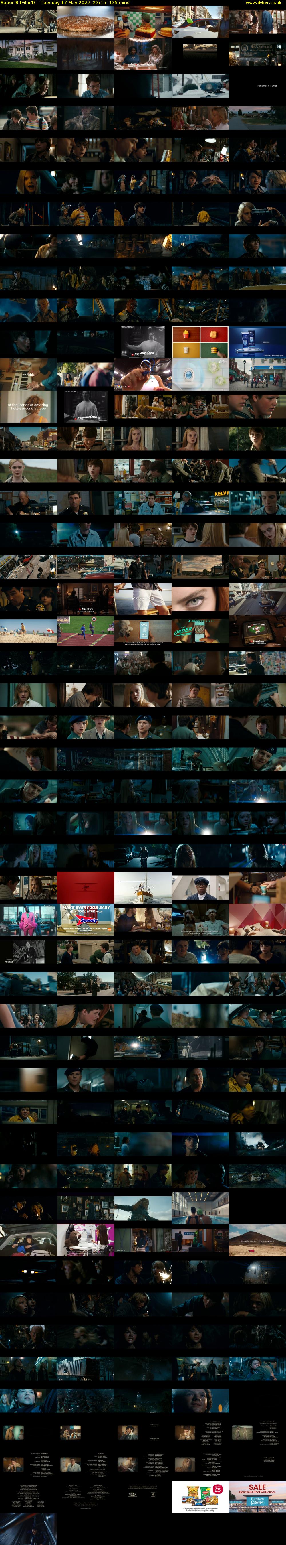 Super 8 (Film4) Tuesday 17 May 2022 23:15 - 01:30