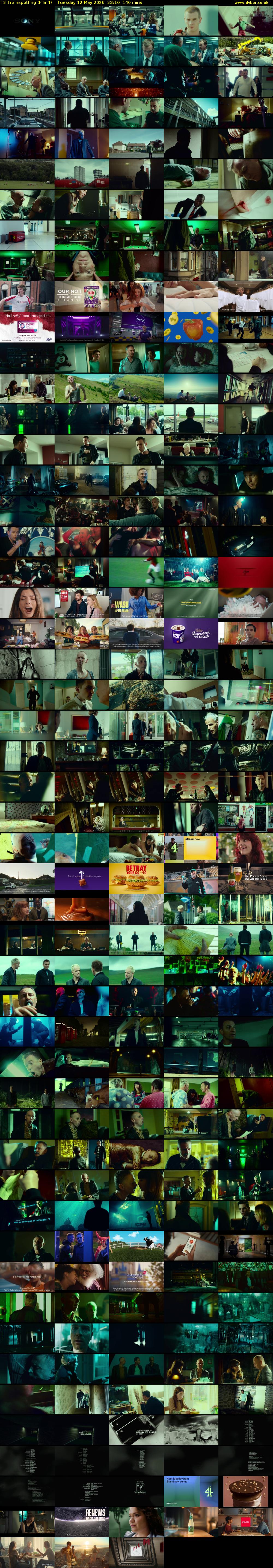 T2 Trainspotting (Film4) Tuesday 12 May 2026 23:10 - 01:30