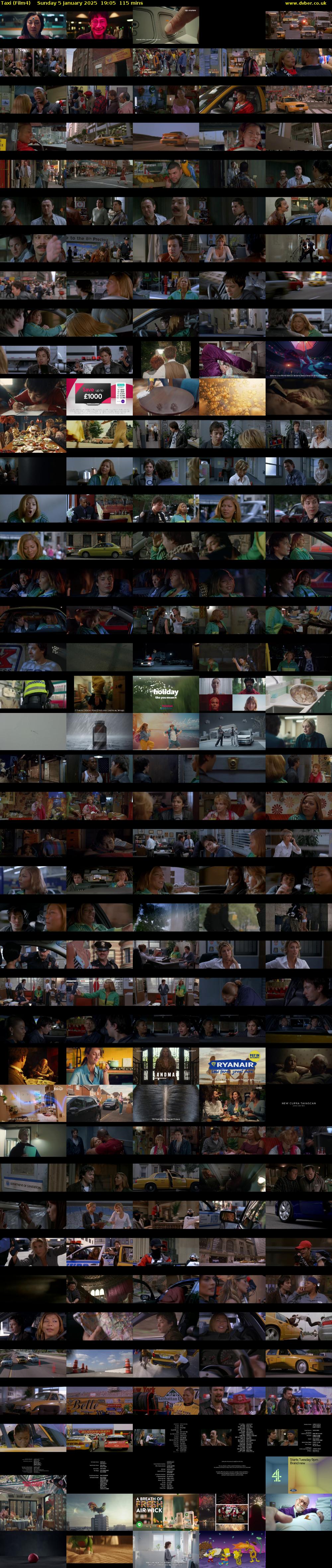 Taxi (Film4) Sunday 5 January 2025 19:05 - 21:00