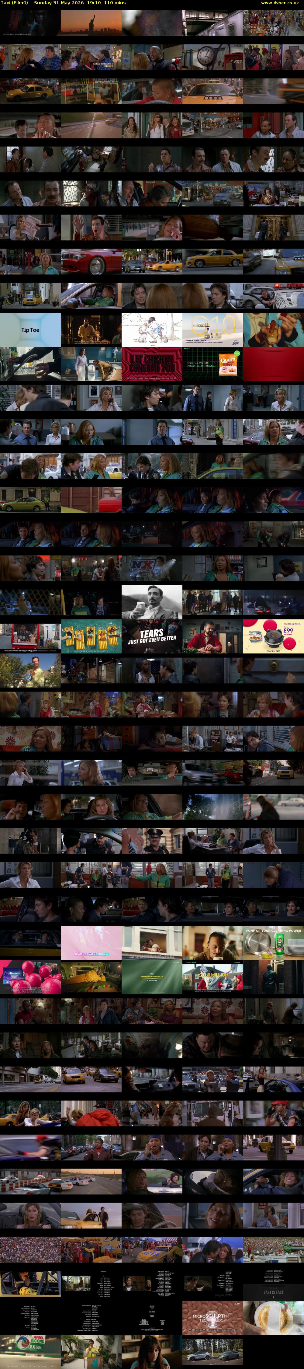 Taxi (Film4) Sunday 31 May 2026 19:10 - 21:00
