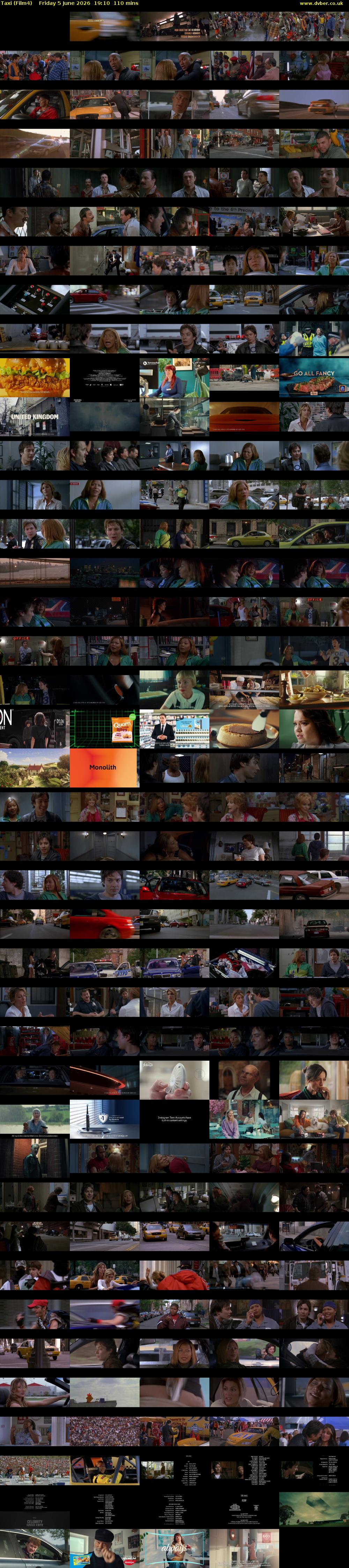 Taxi (Film4) Friday 5 June 2026 19:10 - 21:00