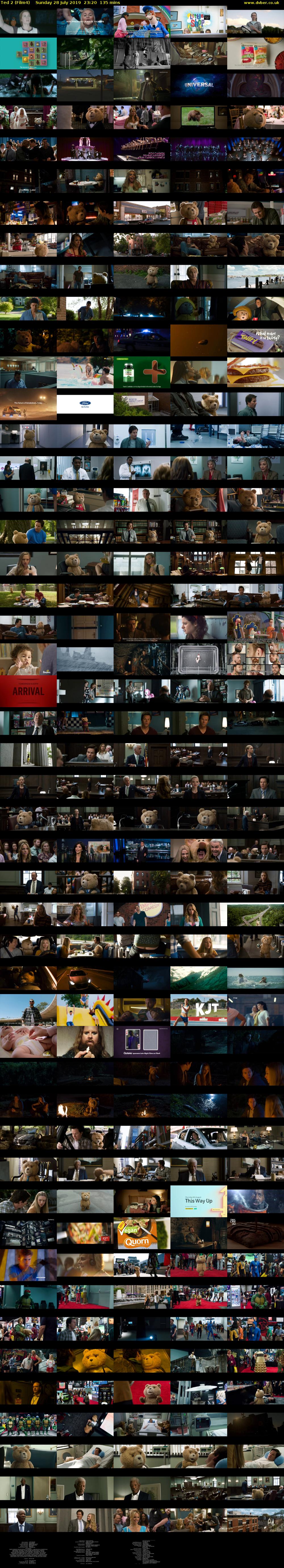 Ted 2 (Film4) Sunday 28 July 2019 23:20 - 01:35