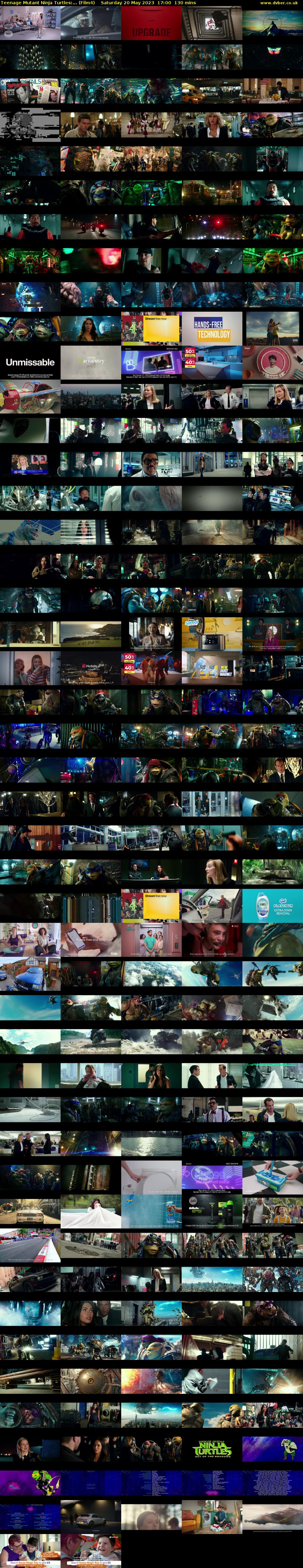 Teenage Mutant Ninja Turtles:... (Film4) Saturday 20 May 2023 17:00 - 19:10