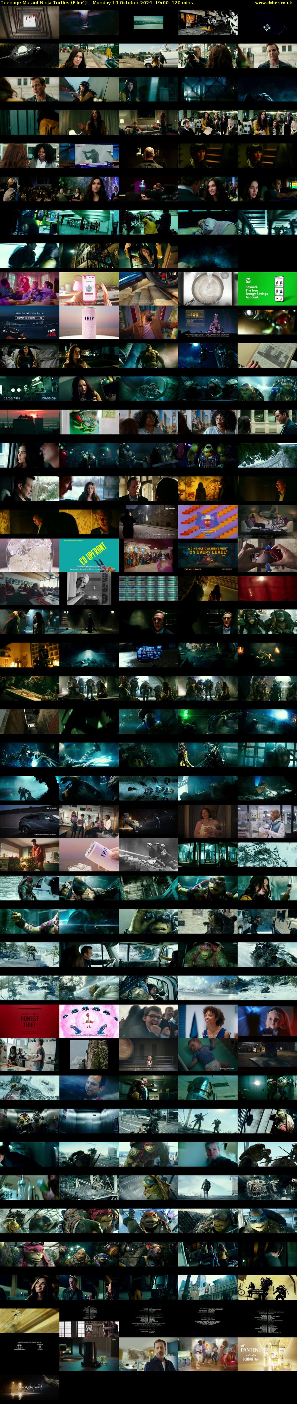 Teenage Mutant Ninja Turtles (Film4) Monday 14 October 2024 19:00 - 21:00