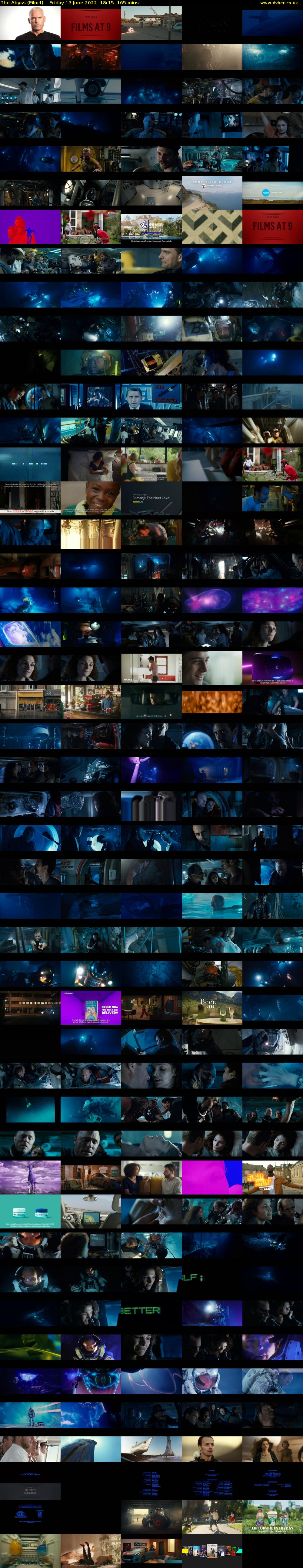 The Abyss (Film4) Friday 17 June 2022 18:15 - 21:00