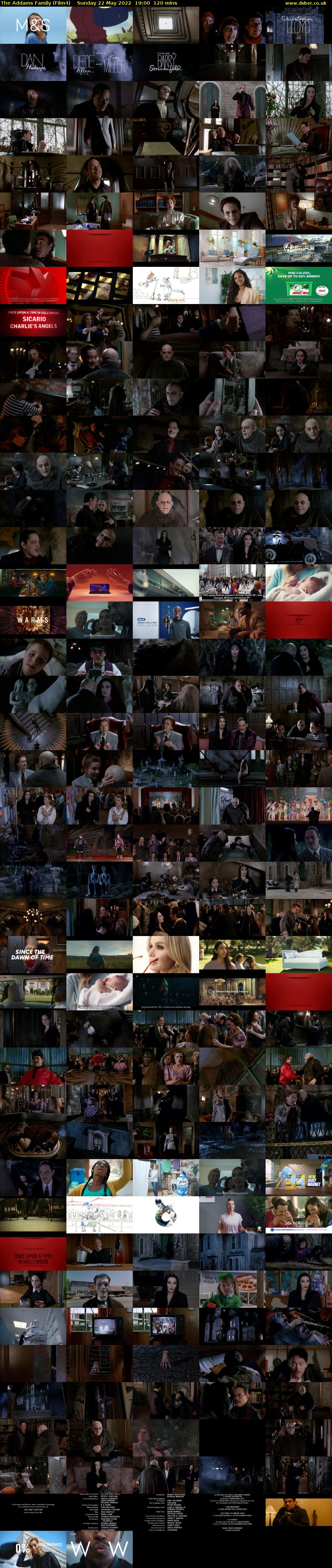 The Addams Family (Film4) Sunday 22 May 2022 19:00 - 21:00