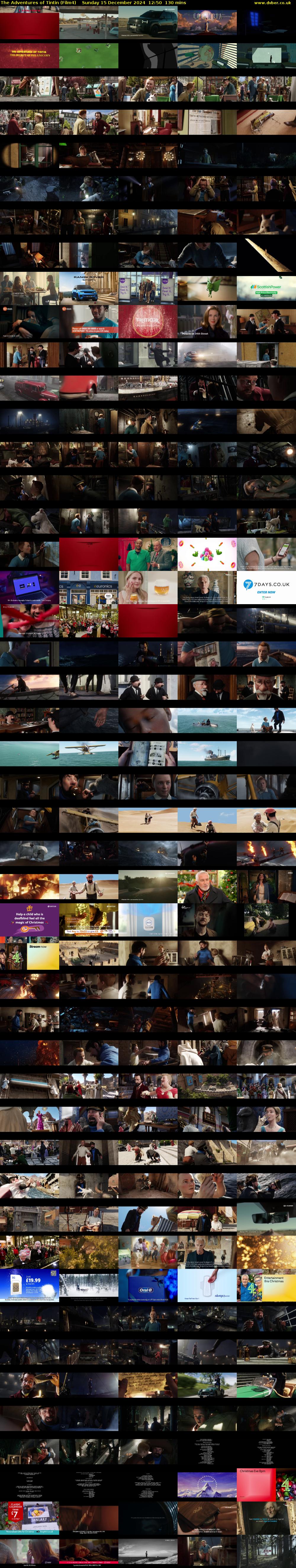 The Adventures of Tintin (Film4) Sunday 15 December 2024 12:50 - 15:00