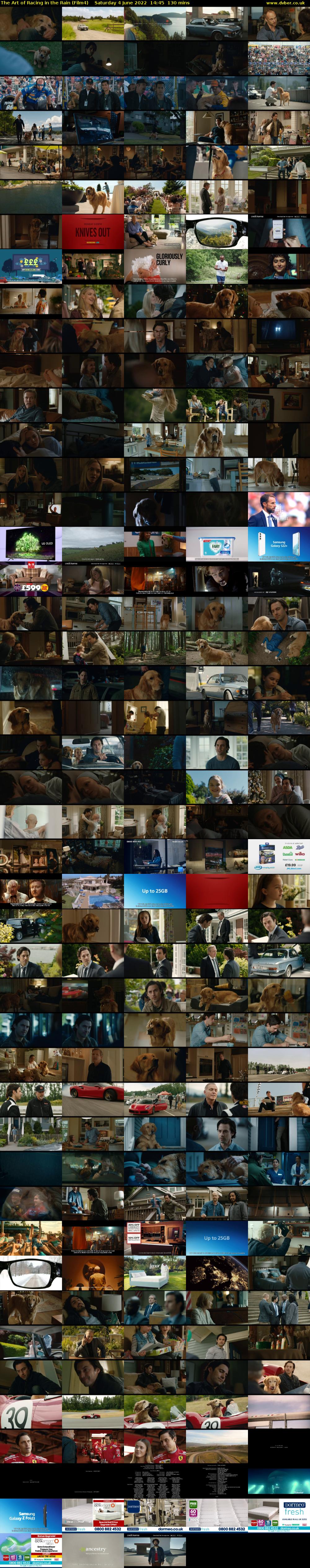 The Art of Racing in the Rain (Film4) Saturday 4 June 2022 14:45 - 16:55