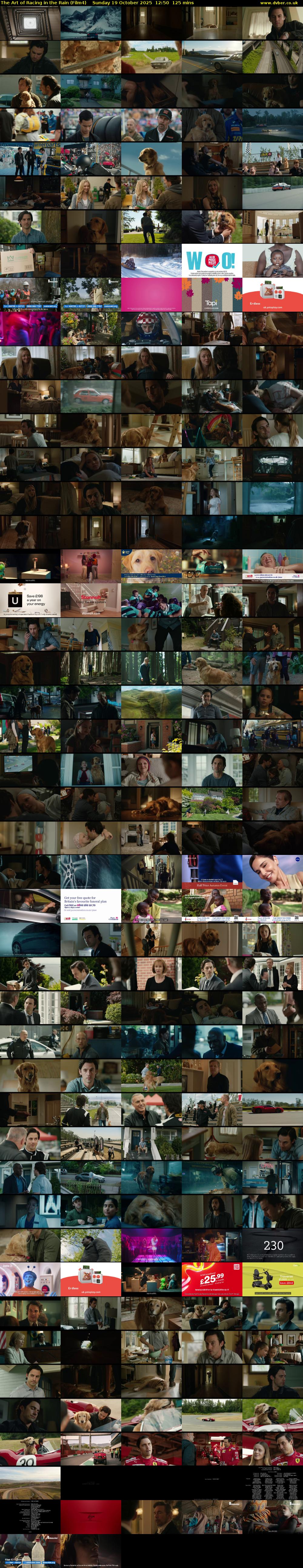 The Art of Racing in the Rain (Film4) Sunday 19 October 2025 12:50 - 14:55