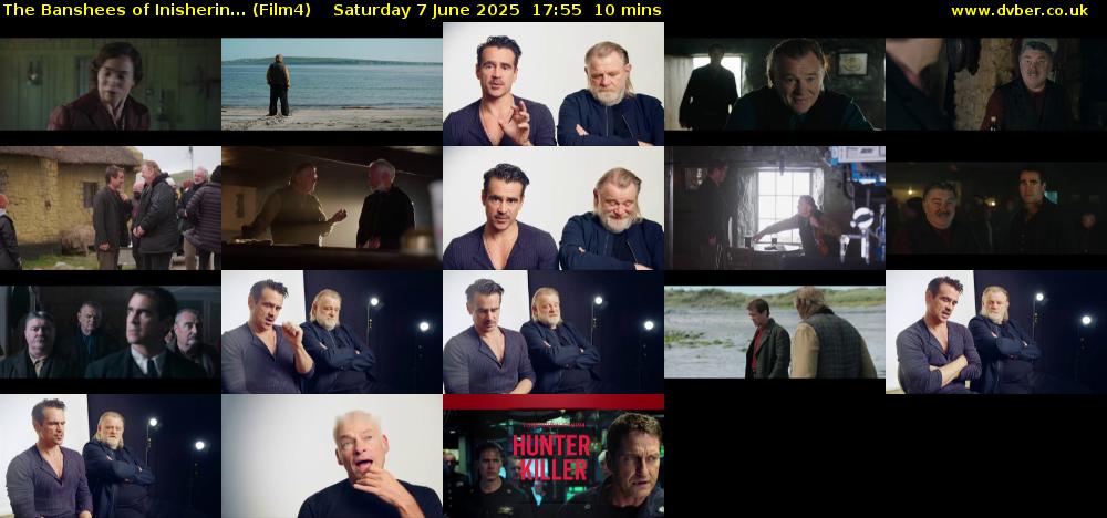 The Banshees of Inisherin... (Film4) Saturday 7 June 2025 17:55 - 18:05