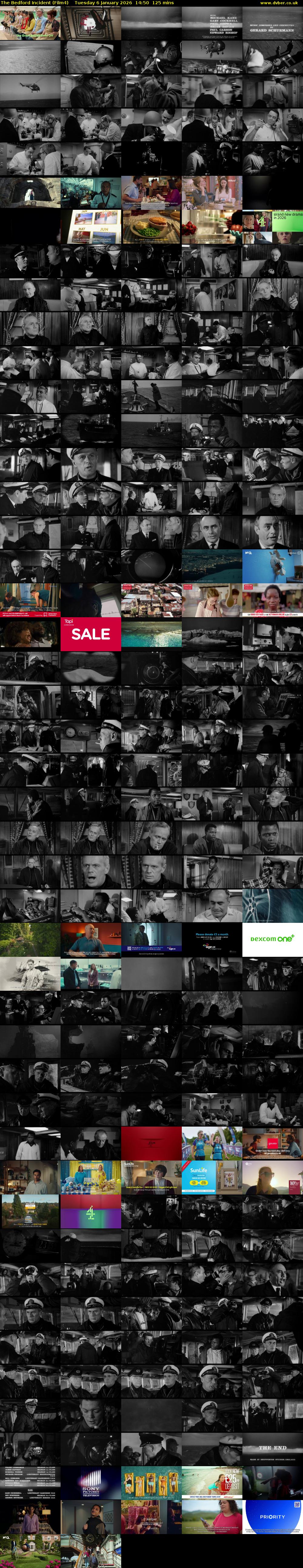 The Bedford Incident (Film4) Tuesday 6 January 2026 14:50 - 16:55