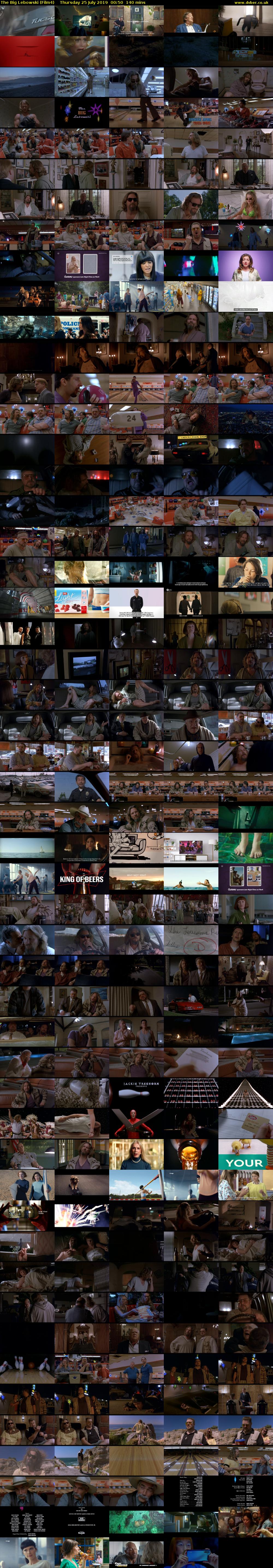 The Big Lebowski (Film4) Thursday 25 July 2019 00:50 - 03:10