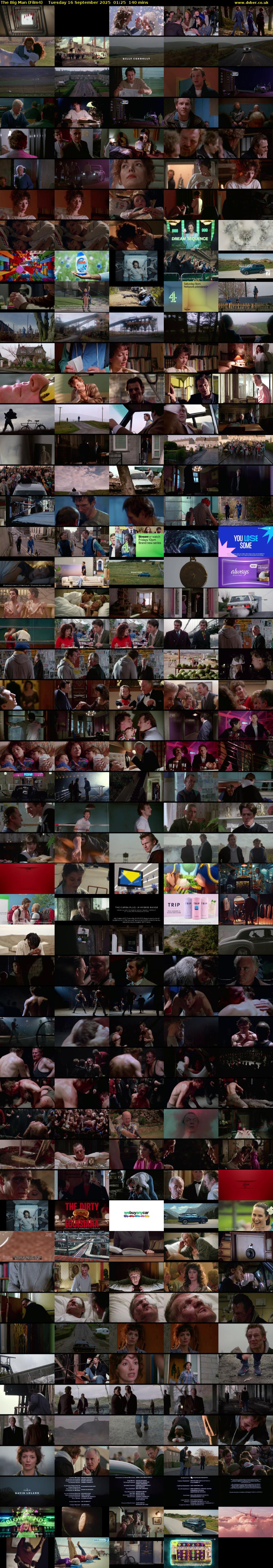 The Big Man (Film4) Tuesday 16 September 2025 01:25 - 03:45