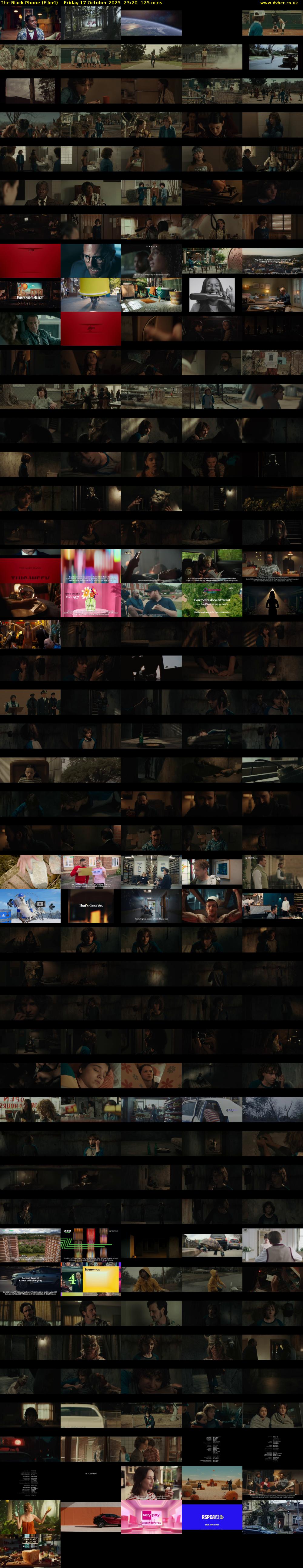 The Black Phone (Film4) Friday 17 October 2025 23:20 - 01:25