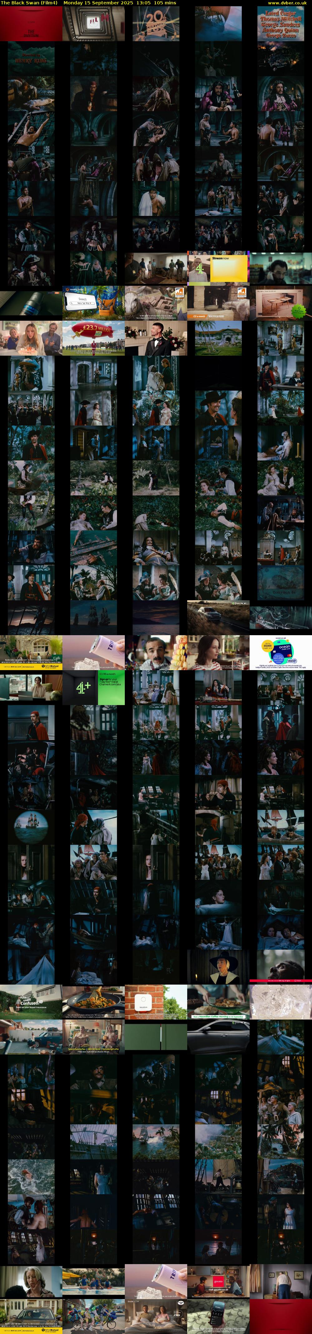 The Black Swan (Film4) Monday 15 September 2025 13:05 - 14:50
