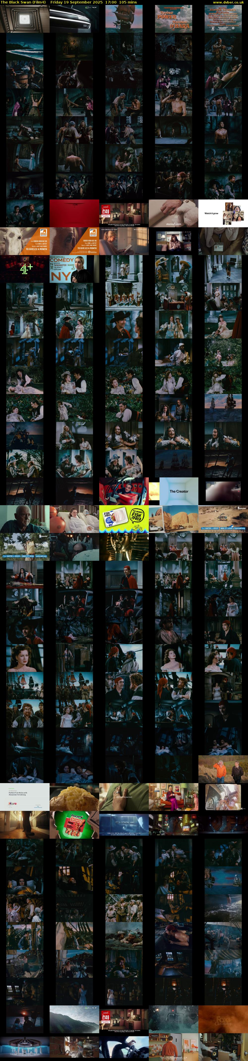 The Black Swan (Film4) Friday 19 September 2025 17:00 - 18:45
