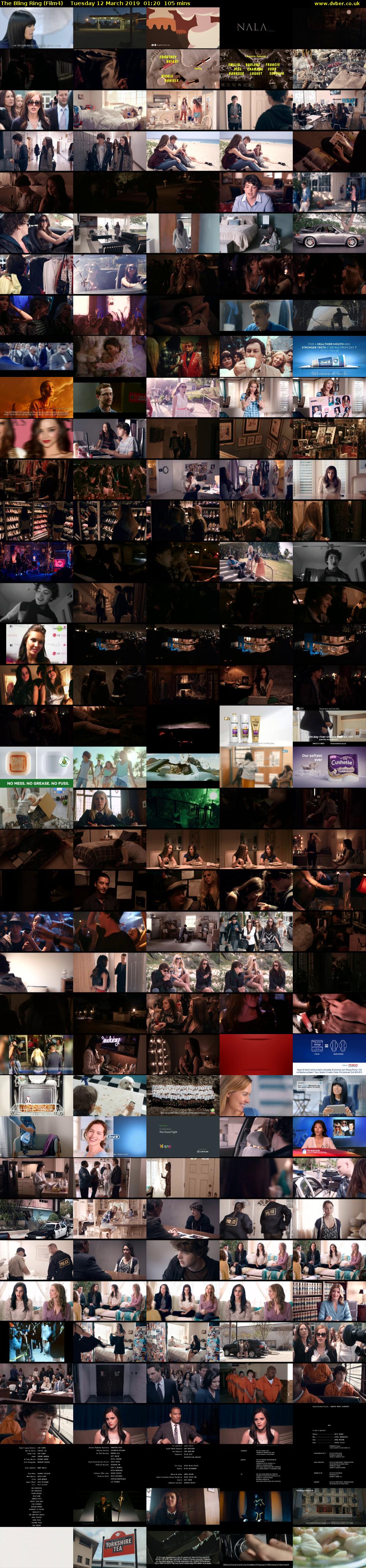 The Bling Ring (Film4) Tuesday 12 March 2019 01:20 - 03:05