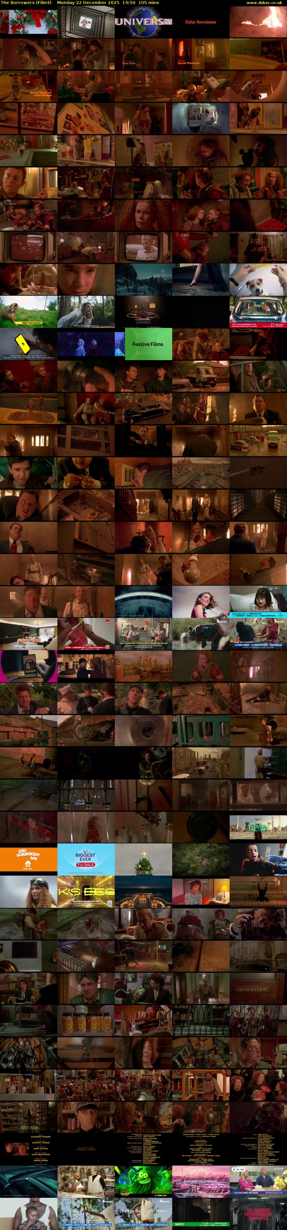The Borrowers (Film4) Monday 22 December 2025 14:50 - 16:35