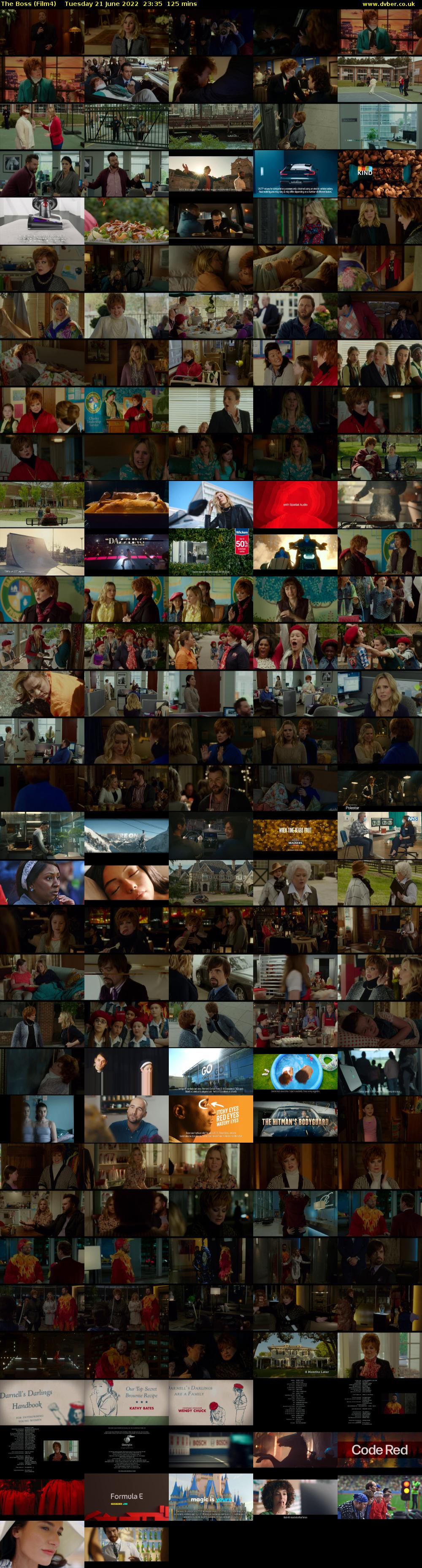 The Boss (Film4) Tuesday 21 June 2022 23:35 - 01:40