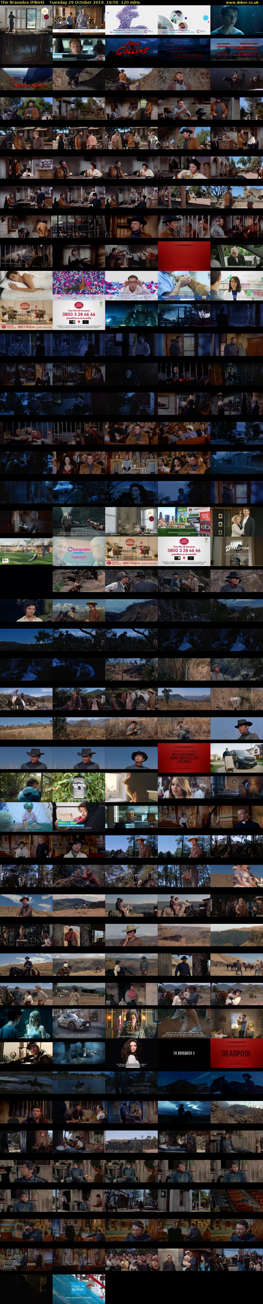 The Bravados (Film4) Tuesday 29 October 2019 16:50 - 18:50