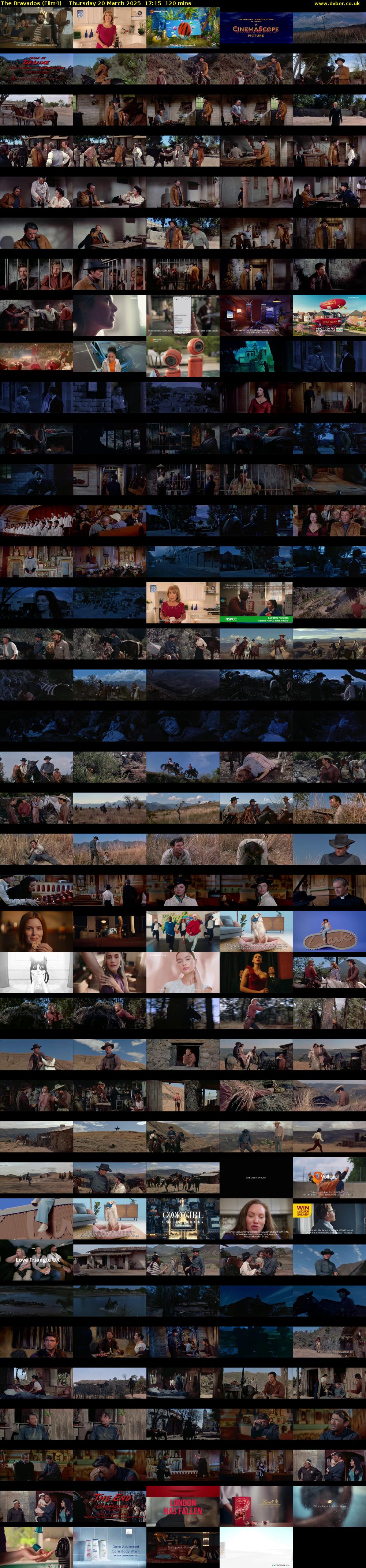 The Bravados (Film4) Thursday 20 March 2025 17:15 - 19:15