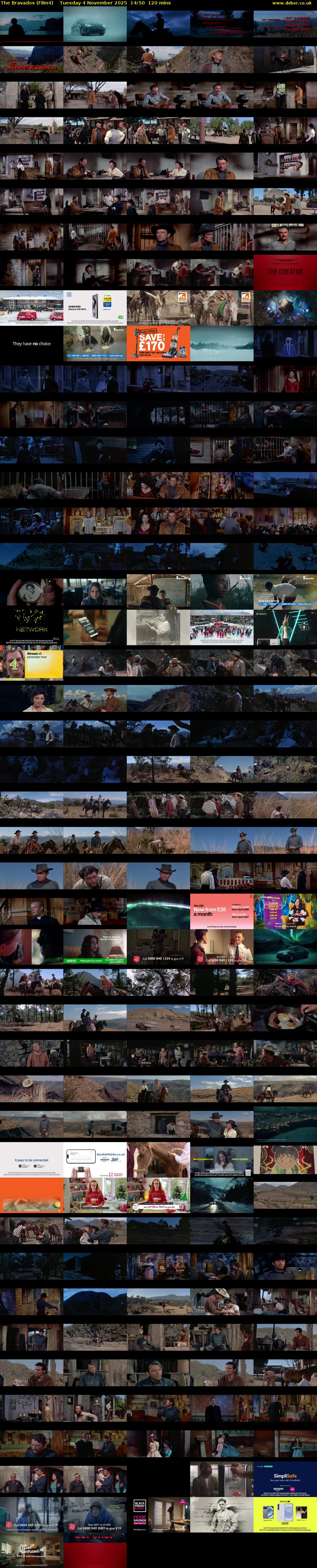 The Bravados (Film4) Tuesday 4 November 2025 14:50 - 16:50