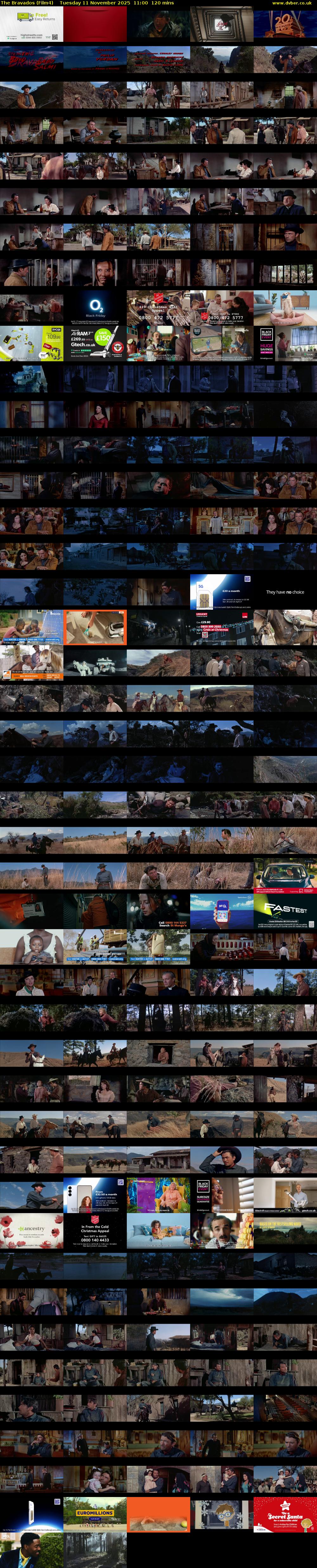 The Bravados (Film4) Tuesday 11 November 2025 11:00 - 13:00