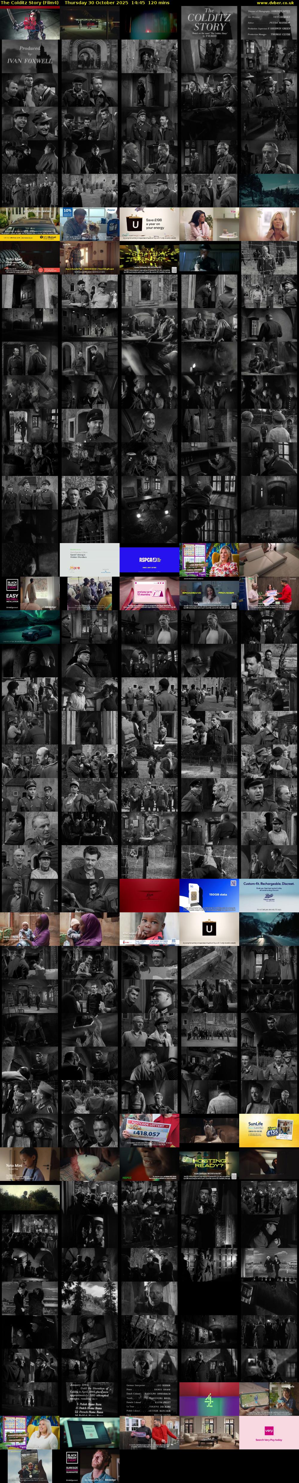 The Colditz Story (Film4) Thursday 30 October 2025 14:45 - 16:45