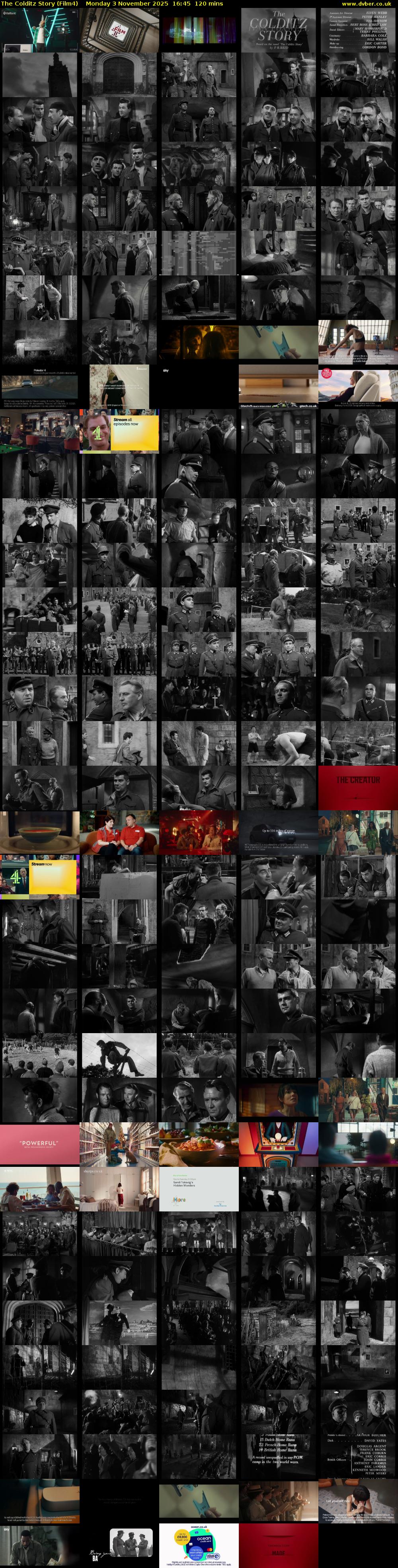 The Colditz Story (Film4) Monday 3 November 2025 16:45 - 18:45