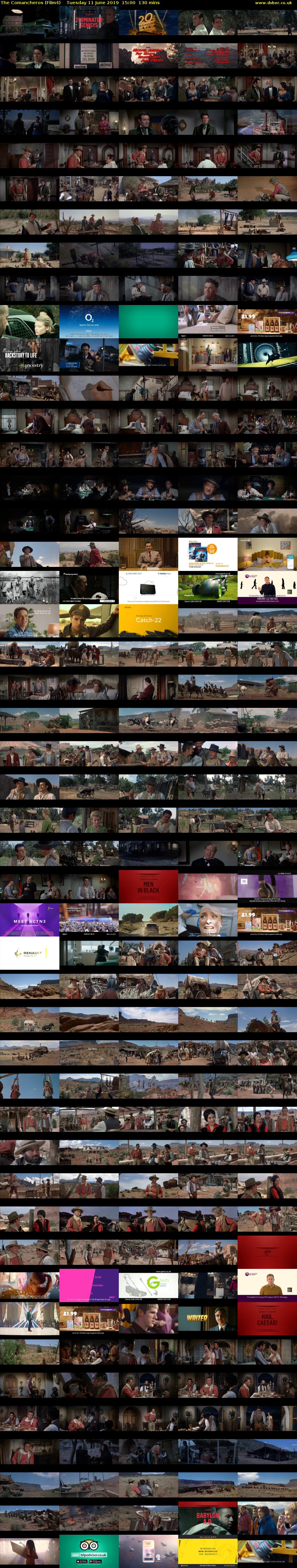 The Comancheros (Film4) Tuesday 11 June 2019 15:00 - 17:10