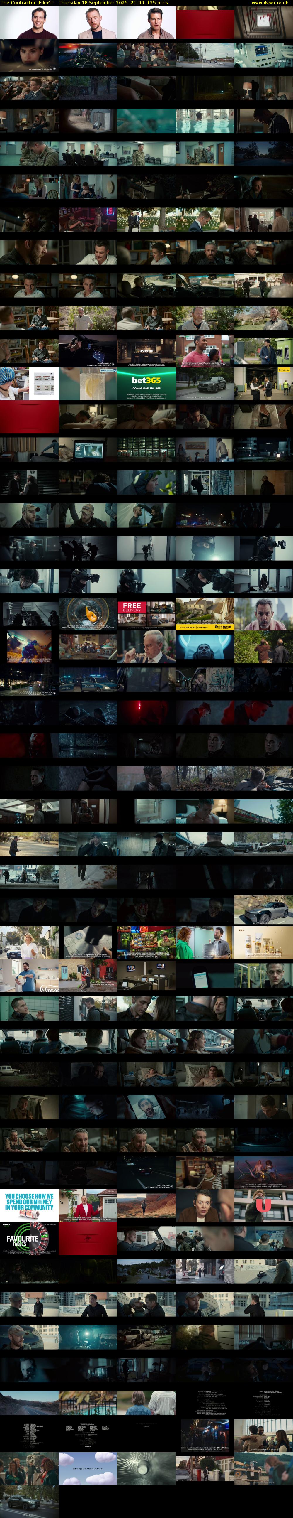 The Contractor (Film4) Thursday 18 September 2025 21:00 - 23:05