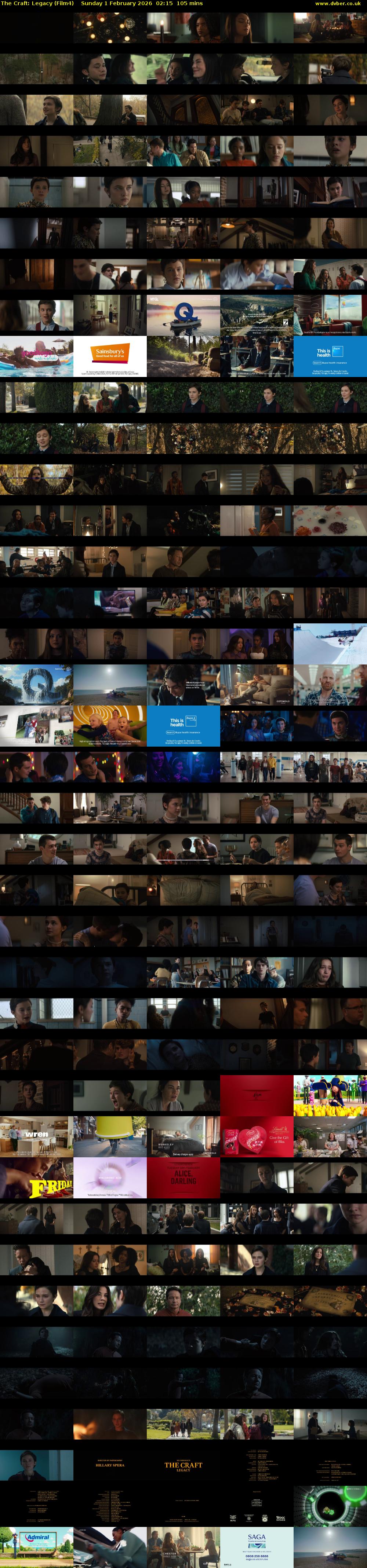 The Craft: Legacy (Film4) Sunday 1 February 2026 02:15 - 04:00