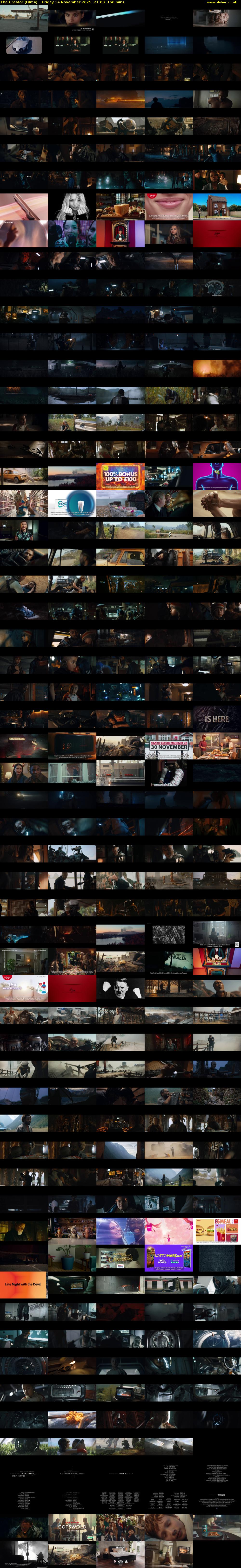 The Creator (Film4) Friday 14 November 2025 21:00 - 23:40