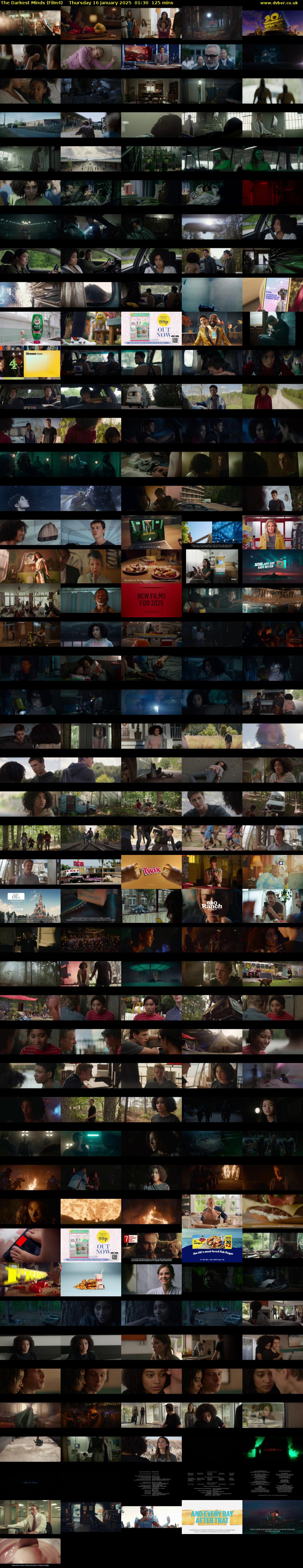 The Darkest Minds (Film4) Thursday 16 January 2025 01:30 - 03:35