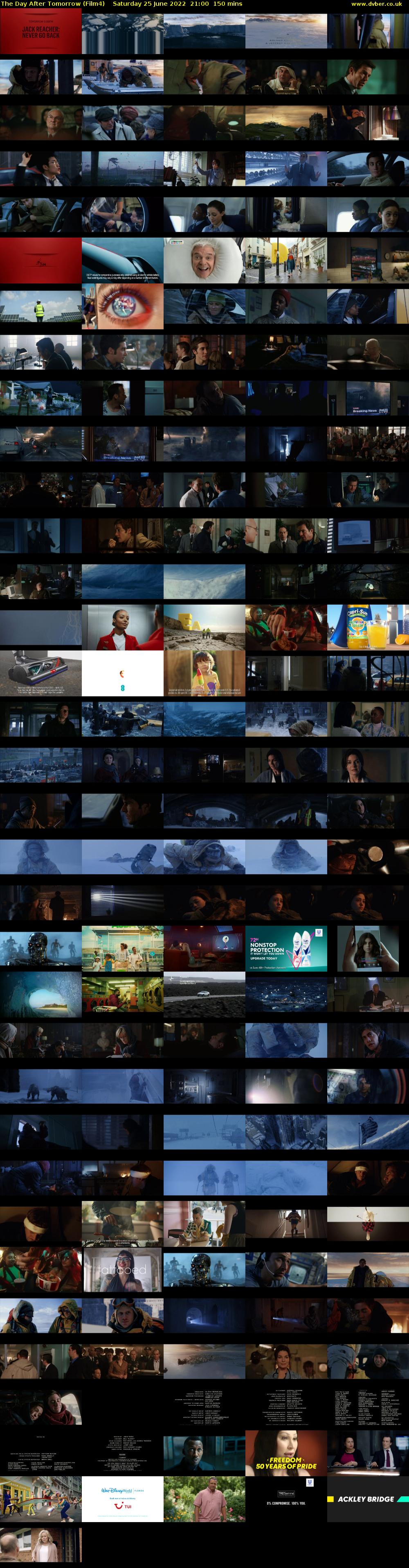 The Day After Tomorrow (Film4) Saturday 25 June 2022 21:00 - 23:30