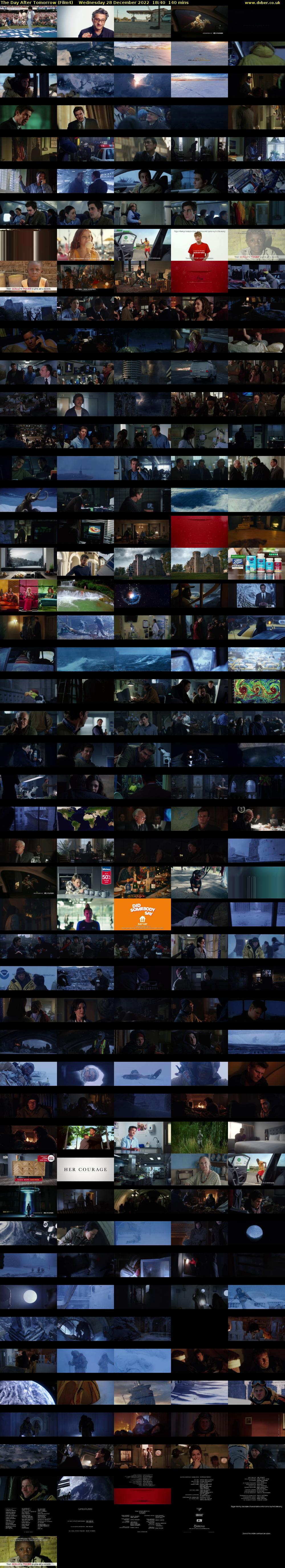 The Day After Tomorrow (Film4) Wednesday 28 December 2022 18:40 - 21:00