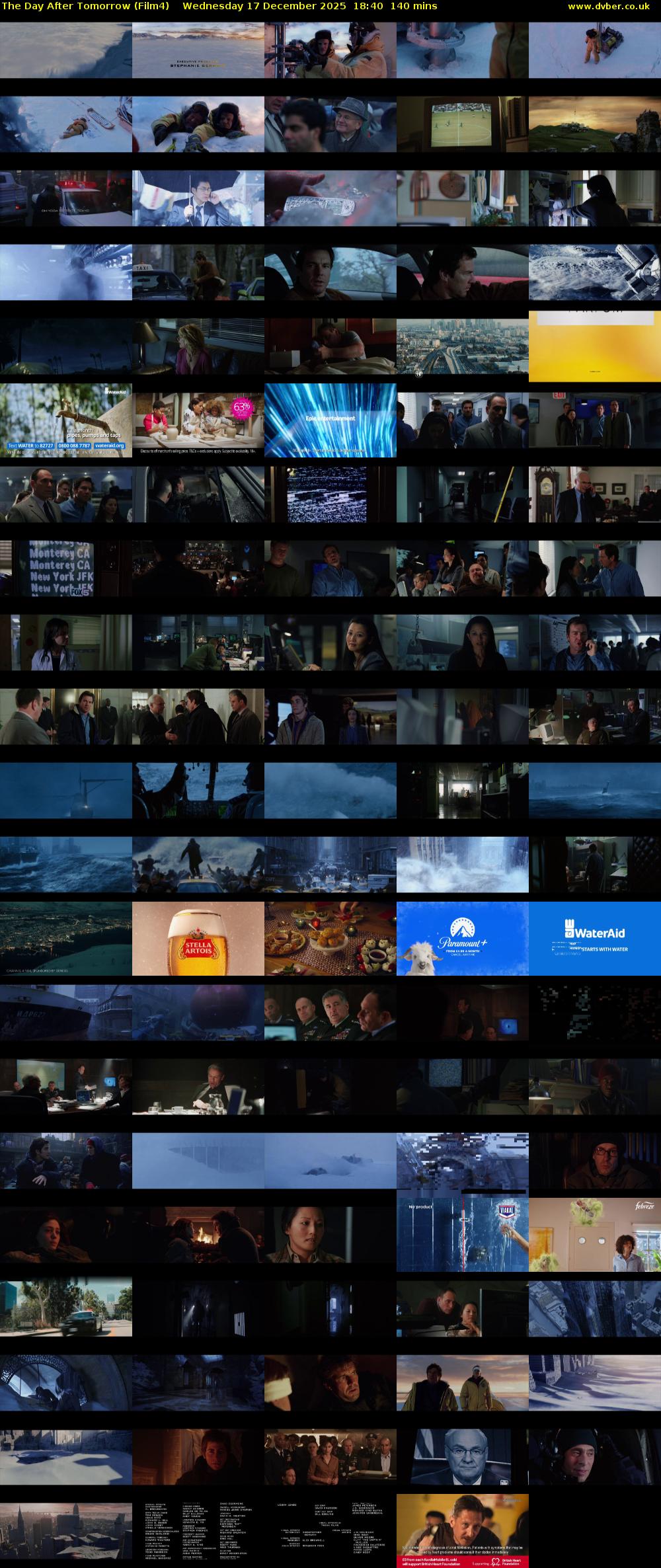 The Day After Tomorrow (Film4) Wednesday 17 December 2025 18:40 - 21:00