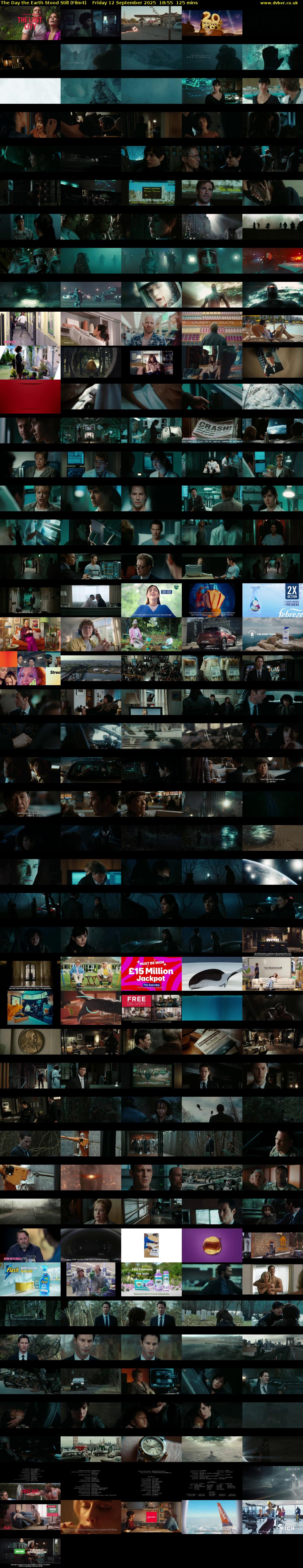 The Day the Earth Stood Still (Film4) Friday 12 September 2025 18:55 - 21:00