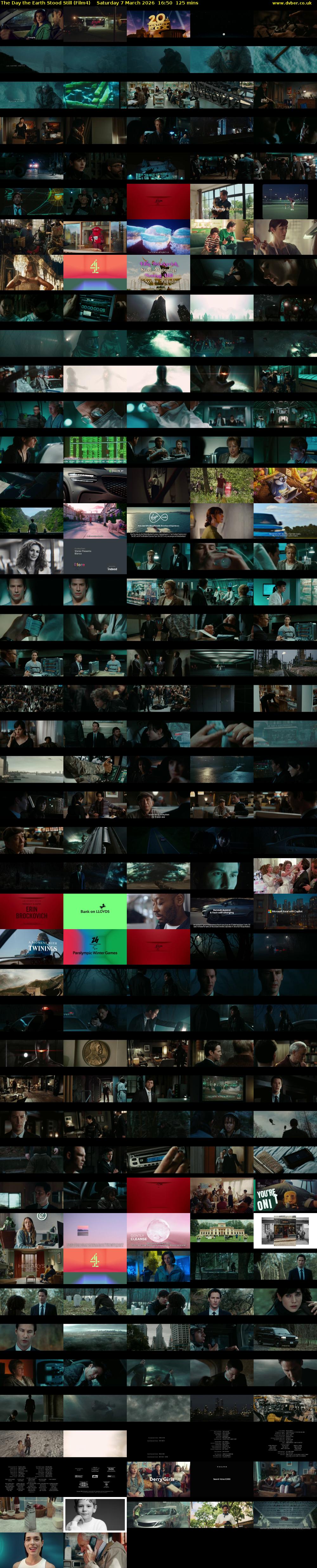 The Day the Earth Stood Still (Film4) Saturday 7 March 2026 16:50 - 18:55