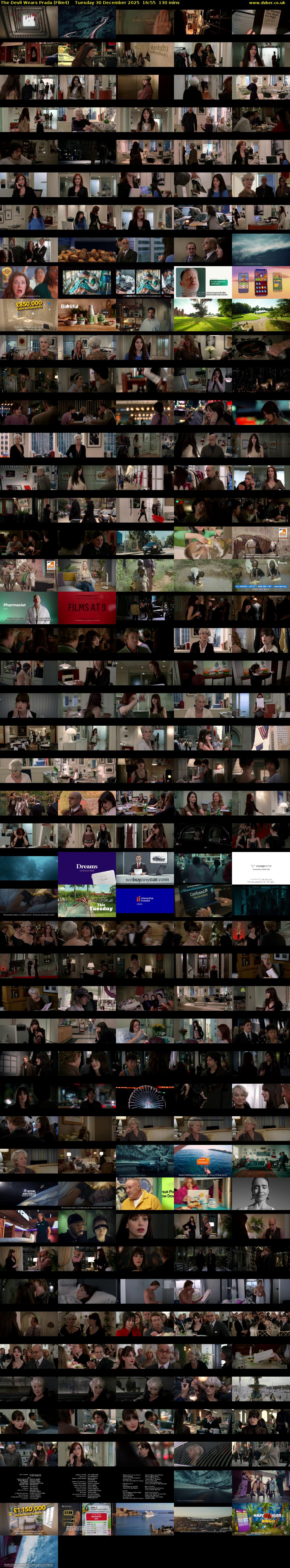 The Devil Wears Prada (Film4) Tuesday 30 December 2025 16:55 - 19:05