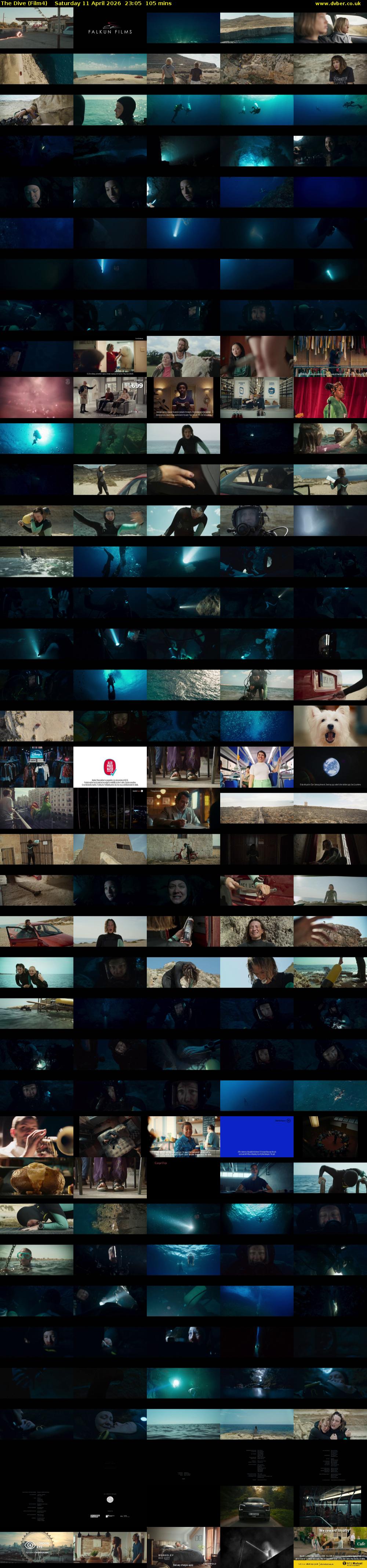 The Dive (Film4) Saturday 11 April 2026 23:05 - 00:50