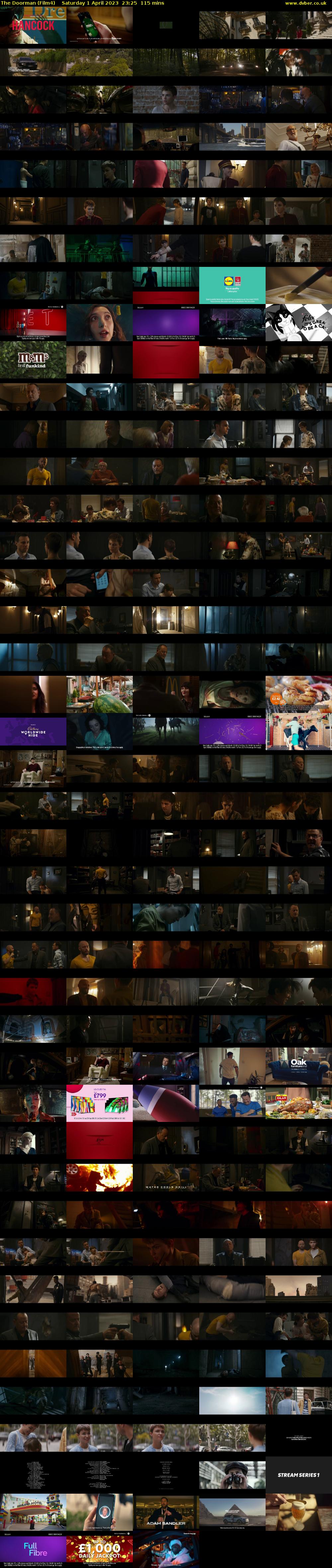 The Doorman (Film4) Saturday 1 April 2023 23:25 - 01:20