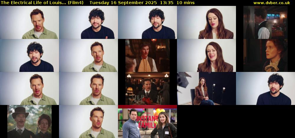 The Electrical Life of Louis... (Film4) Tuesday 16 September 2025 13:35 - 13:45