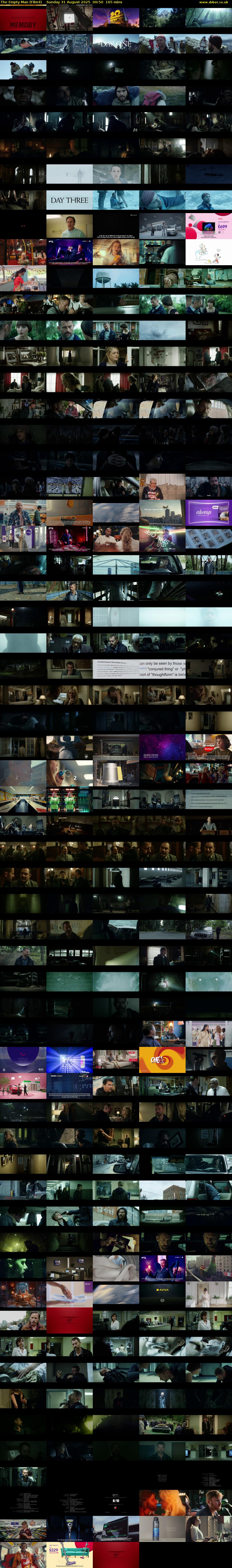 The Empty Man (Film4) Sunday 31 August 2025 00:50 - 03:35