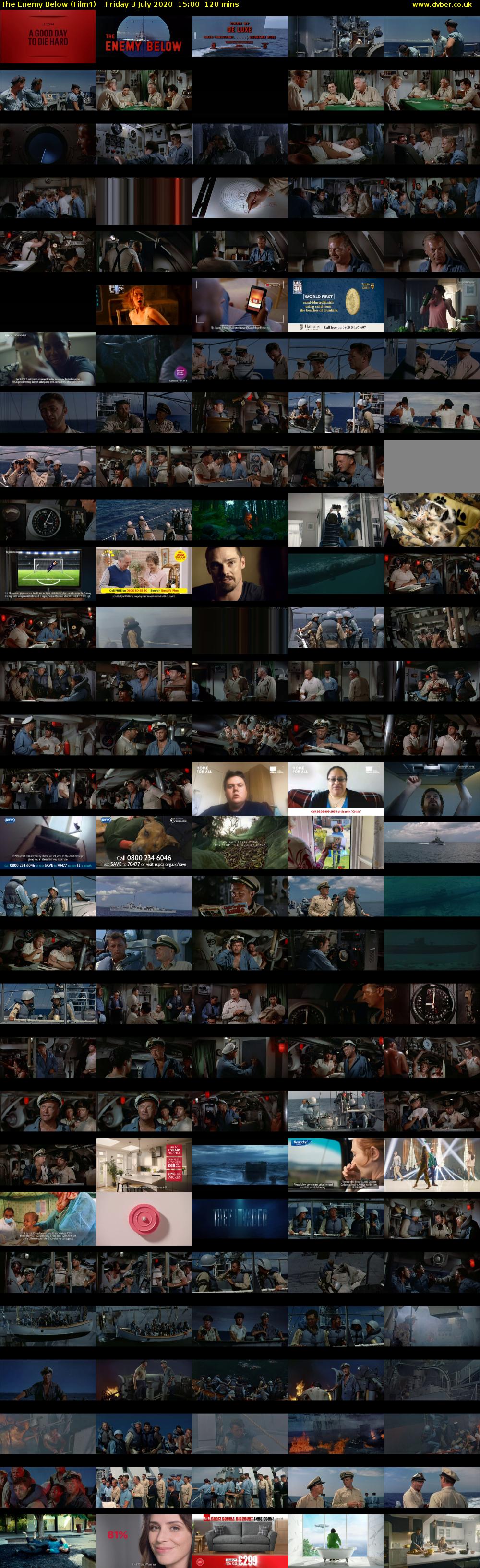 The Enemy Below (Film4) Friday 3 July 2020 15:00 - 17:00