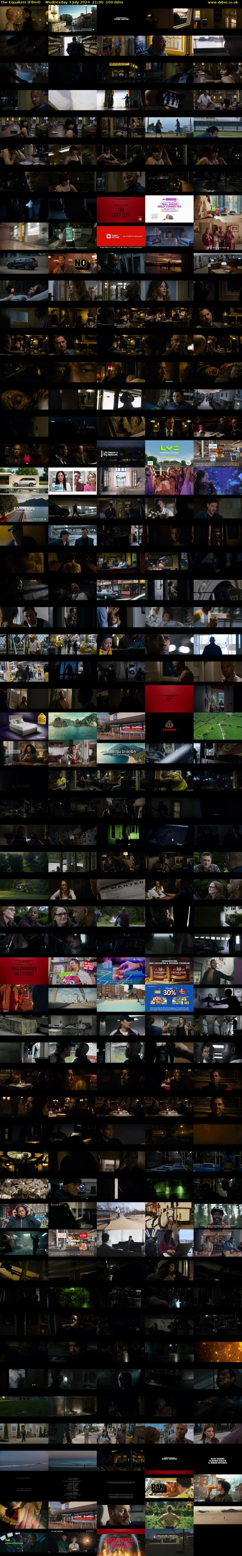 The Equalizer (Film4) Wednesday 3 July 2024 21:00 - 23:40