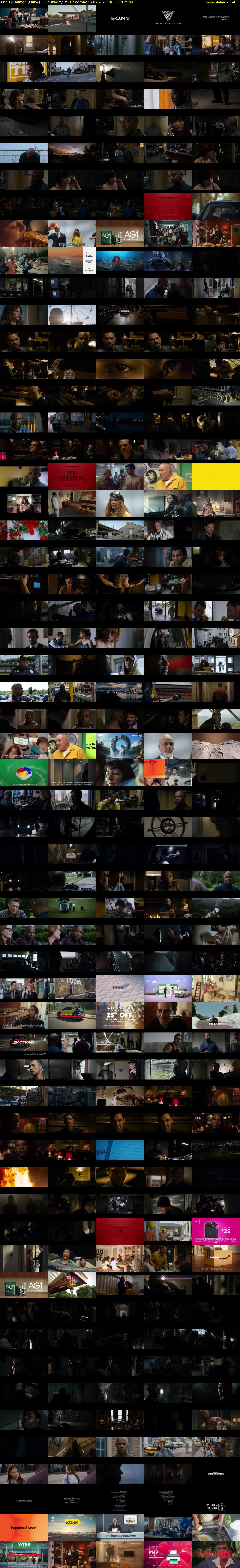 The Equalizer (Film4) Thursday 25 December 2025 21:00 - 23:40