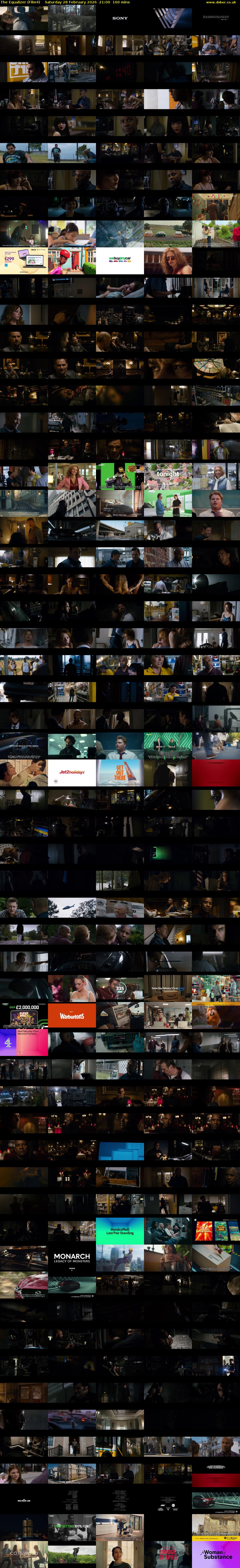 The Equalizer (Film4) Saturday 28 February 2026 21:00 - 23:40