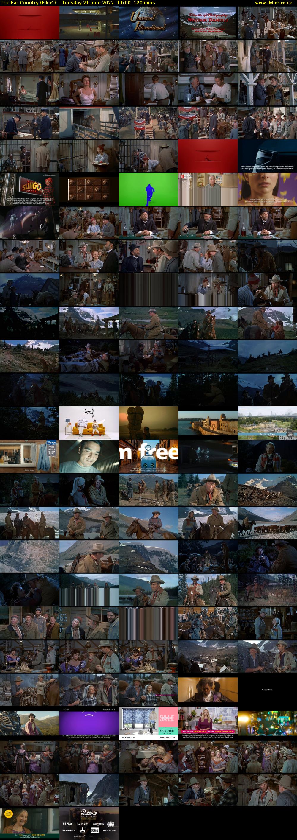 The Far Country (Film4) Tuesday 21 June 2022 11:00 - 13:00