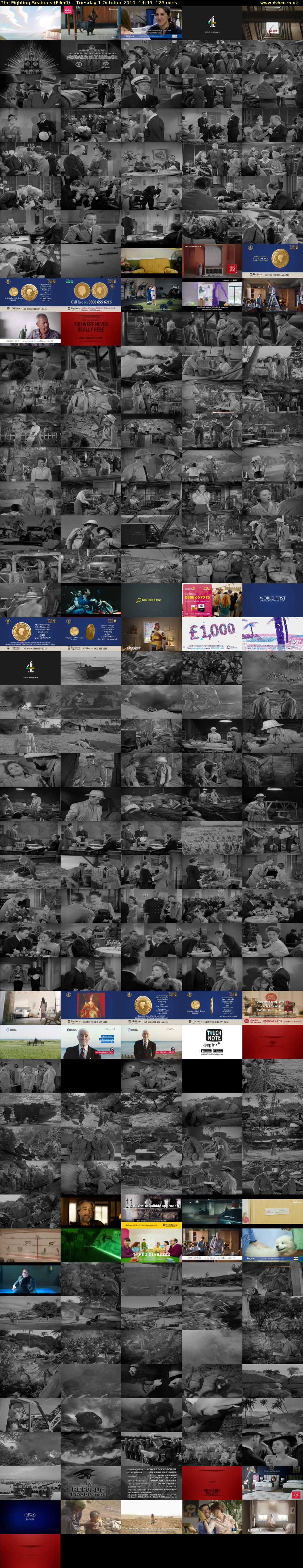The Fighting Seabees (Film4) Tuesday 1 October 2019 14:45 - 16:50